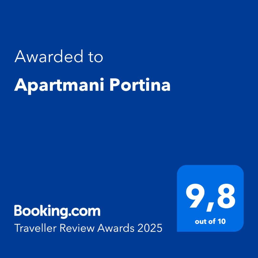 Apartmani Portina Bacina Екстер'єр фото